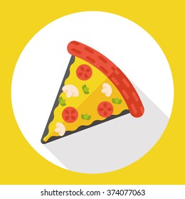 pizza flat icon