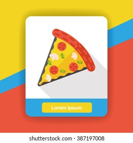 pizza flat icon