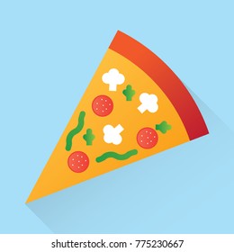Pizza flat icon