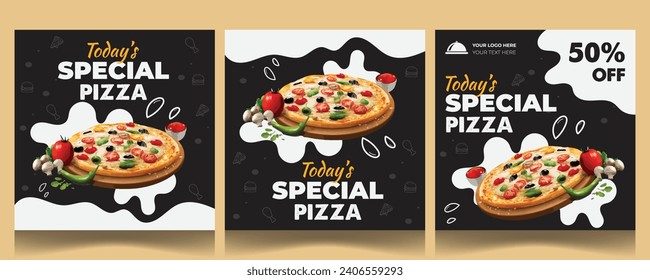 pizza flayer design pizza restaurant flayer design