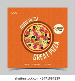 Pizza Flyer for Marketing Purposes, Restaurant Flyer, Restaurant Poster, Restaurant Banner, Food Banner, Food Flyer, Food Poster, Advertisement poster, Advertisement Banner