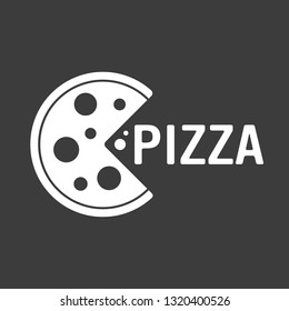 Pizza food logotype