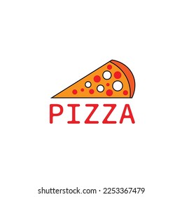 pizza food restaurant italian logo design symbol