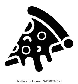 Pizzayph-Symbol auf weißem Hintergrund
