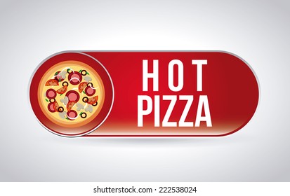 pizza graphic design , vector illustration