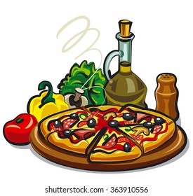 pizza hot