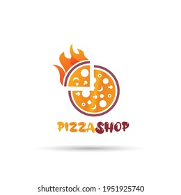 Pizza house vector logo design - Pizza logo design Fresh, original and full vector design. It is high resolution, editable and printable.