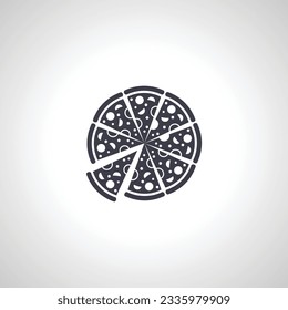 Pizza icon. pizza icon. pizza icon