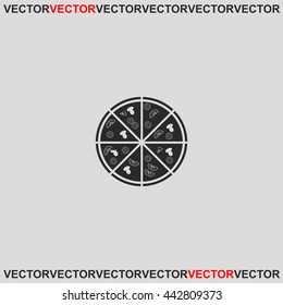 Pizza icon.