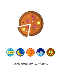 Pizza icon