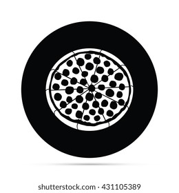 Pizza Icon Circle Icon
