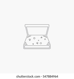 pizza icon design
