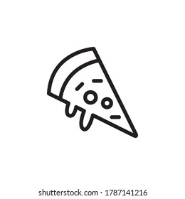 Pizza Icon Design Vector Template