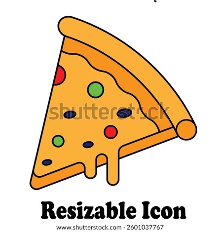 Pizza icon, pizza doodle, pizza slice, pizza icon free.