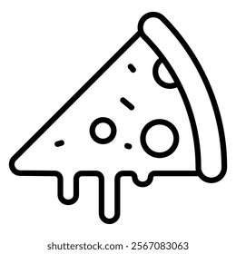 Pizza Icon Element For Design