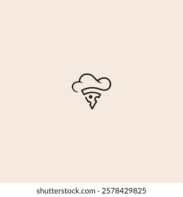 
Pizza icon flat vector design.