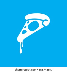 pizza icon illustration isolated vector sign symbol