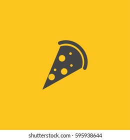 Pizza icon illustration isolated vector sign symbol