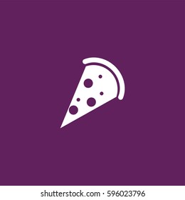 Pizza icon illustration isolated vector sign symbol