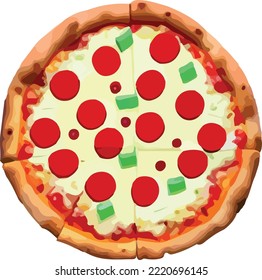 pizza icon , pizza isolate, pizza slice illustration 