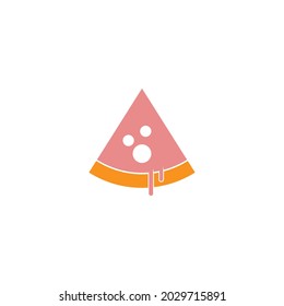 Icono de Pizza diseño de imagen de vector ilustración