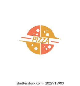 Icono de Pizza diseño de imagen de vector ilustración
