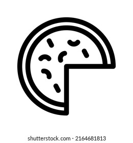 pizza icon or logo isolated sign symbol vector illustration - high quality black style vector icons
