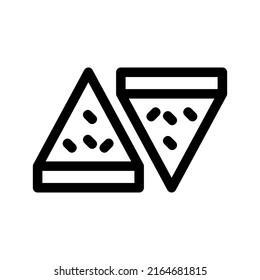 pizza icon or logo isolated sign symbol vector illustration - high quality black style vector icons
