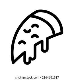 pizza icon or logo isolated sign symbol vector illustration - high quality black style vector icons

