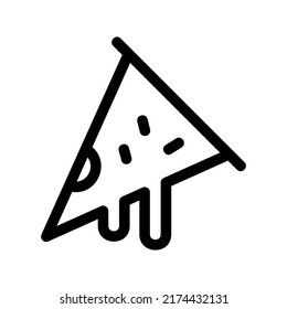 pizza icon or logo isolated sign symbol vector illustration - high quality black style vector icons
