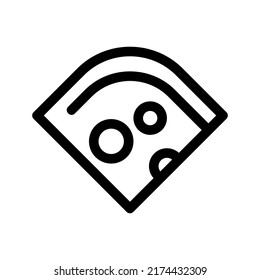 pizza icon or logo isolated sign symbol vector illustration - high quality black style vector icons

