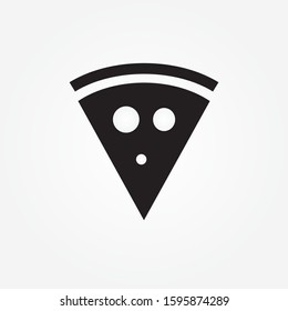 Pizza icon modern vector style