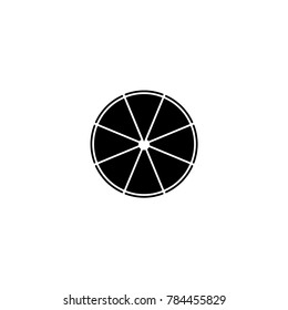 pizza icon. sign design