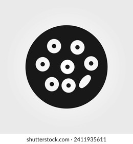 Pizza icon - Simple Vector Illustration