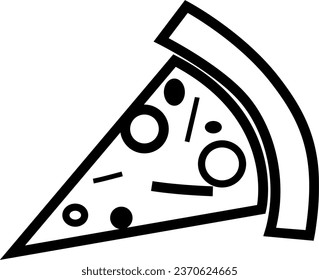 Pizza Icon, Pizza Slice Icon