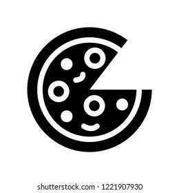 Pizza icon. Trendy Pizza logo concept on white background from Hotel and Restaurant collection. Suitable for use on web apps, mobile apps and print media.