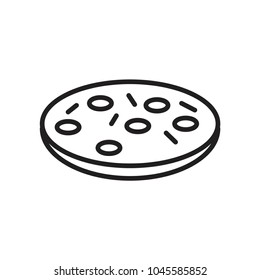 pizza icon vector