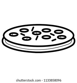 Pizza icon Vector
