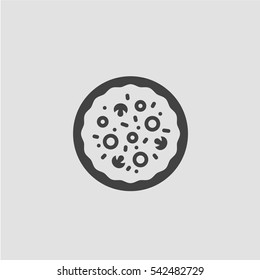 Pizza icon Vector