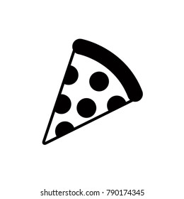 pizza icon vector