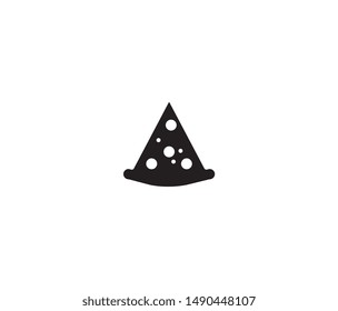 pizza icon vector design element logo template