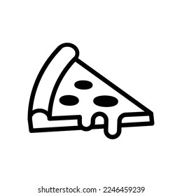 Pizza icon vector design template