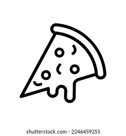 Pizza icon vector design template