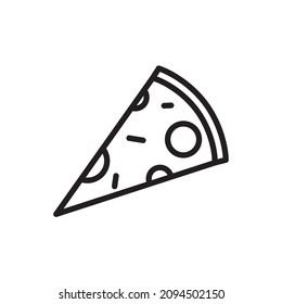 pizza icon vector design templates white on background