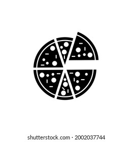 Pizza icon vector illustration design.