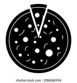 Pizza icon vector illustration design
