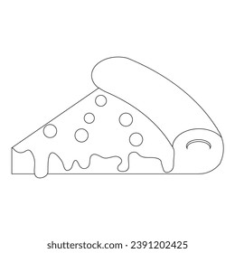 Pizza icon vector illustration design