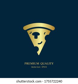 pizza Icon. Vector illustration EPS 10.