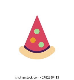pizza icon vector illustration flat style. food icon set.