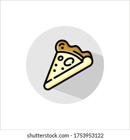 pizza icon vector illustration symbol